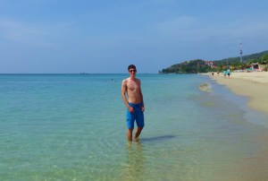 Ben on Klong Nin beach
