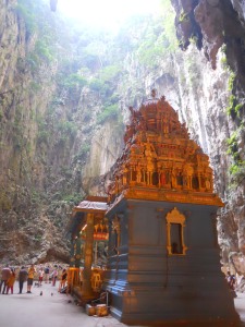 Inside the Batu Caves